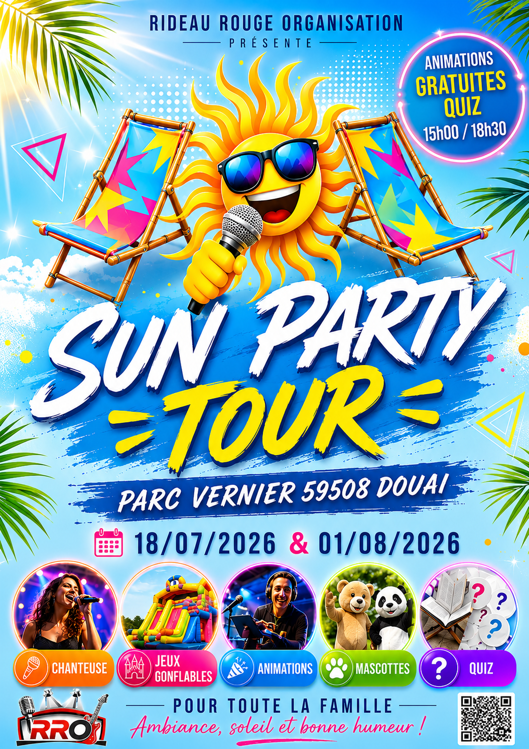 GRANDE ANIMATION SUN PARTY TOUR