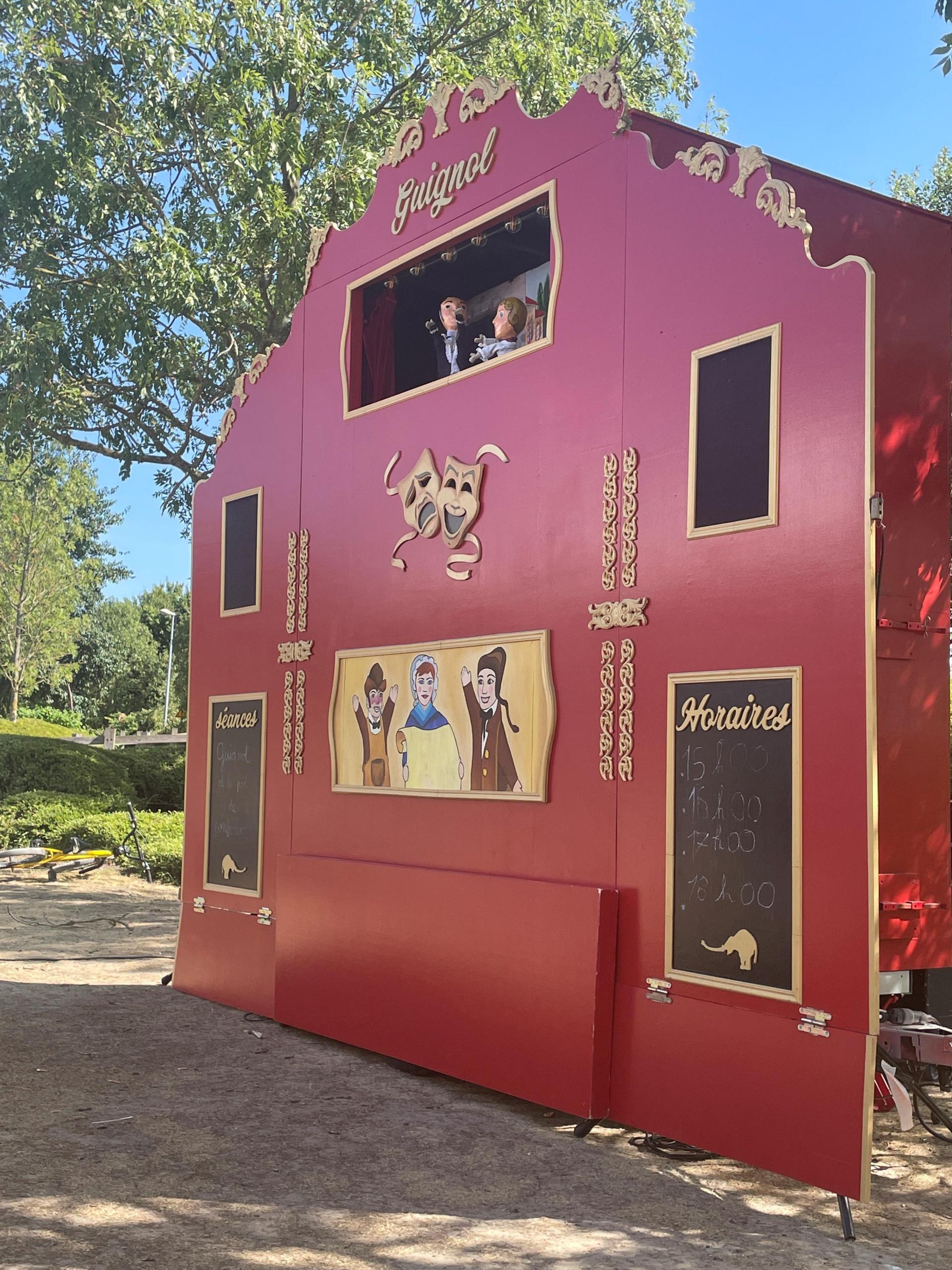 Spectacle Guignol Parc de loisirs Jacques Vernier